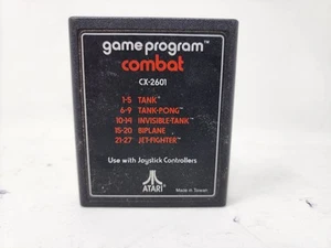 ATARI Combat CX-2601 NUR KART getestet Atari 2600 - Bild 1 von 4
