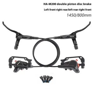 Juego de frenos de disco hidráulicos para bicicleta de montaña compatibles con varias bicicletas - Imagen 1 de 22