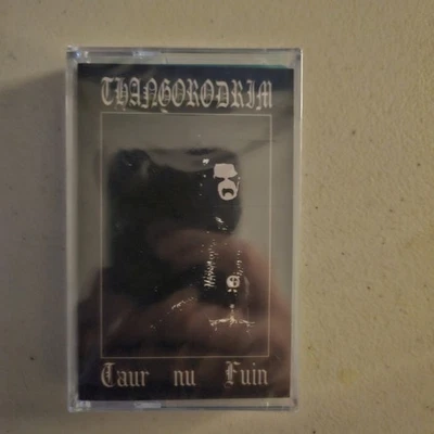 Thangorodrim ‎– Taur Nu Fuin Reissue Repress Green Cassette SEALED Dungeon Synth - Image 1 of 2