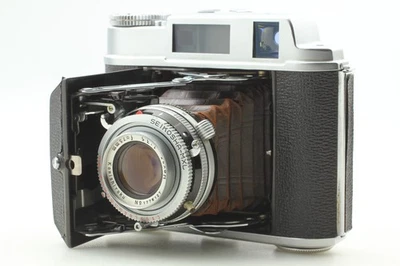 CLA'd [MINT] KONICA pearl iv  Rangefinder camera 6x4.5 Hexar 75mm 3.5 From JAPAN - Image 1 of 4