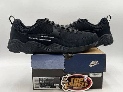 DS New Nike Air Zoom Spiridon SP Fragment Design Black 2024 Size 10.5 Authentic  - Image 1 of 4