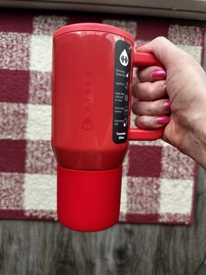 Hydrojug 20 OZ Traveler Red Shine Edición Limitada Nuevo Listo Para Enviar  Foto 1 de 2