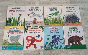 LOT OF 8 The World of Eric Carle Story Reader HC Books, Natural World Kids Book - Picture 1 of 5