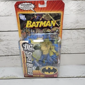 Mattel DC SuperHeroes Killer Croc With Comic Book 2005 6.5" Figure New Vintage - Picture 1 of 13