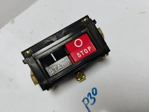 SQUARE D 9999SA2 START/STOP PUSH BUTTON CONTROL SWITCH B600 - Picture 1 of 4