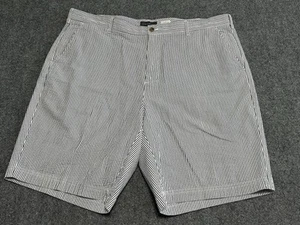 Pantaloncini J. Hilburn Seersucker taglia 40 blu estivi preppy pinestripe - Foto 1 di 7