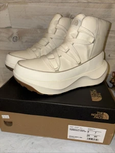 Stivali The North Face Halseigh ThermoBall impermeabili in pelle con plateau da donna taglia 9 - Foto 1 di 8