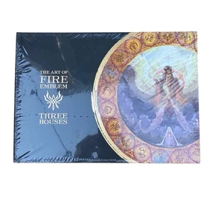 The Art of Fire Emblem - The Three Houses 2019 Nintendo Art Book NEW SEALED - Picture 1 of 8