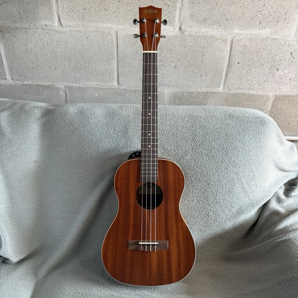 Kala KA-BE Satin Mahogany Baritone Ukulele w/ EQ - Image 1 of 4