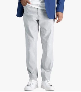 Kenneth Cole Techni-Cole Stretch Slim Fit 5-Pocket Hose hellgrau Größe 29x30 - Bild 1 von 10