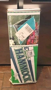 Vintage Algoma Great Lakes Hängematte volle Größe Komfort 76" x 32" Murphy's Bier - Bild 1 von 5