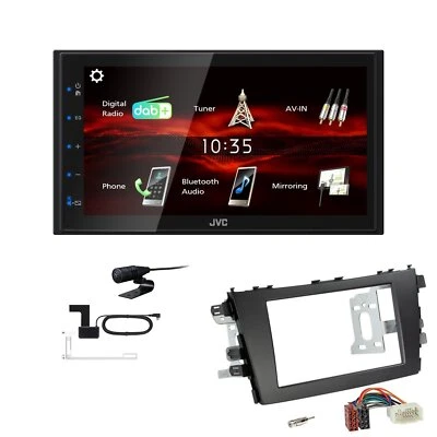 JVC Bluetooth 2DIN DAB+ Autoradio für Suzuki Celerio ab 2014 schwarz - Bild 1 von 4