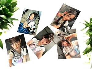 New jeans all member 5 hand signed autograph set - Picture 1 of 6