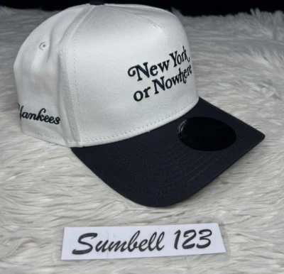NEW ERA New York or Nowhere NYON Yankees Signature 9Forty Snapback White Baseball Cap