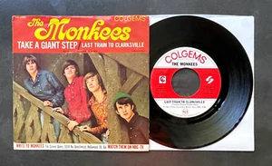 7" The Monkees - Last Train To Clarksville - US Colgems w/ Pic - Picture 1 of 1