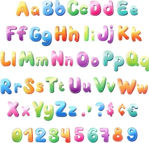134 Pcs Bulletin Board Letters 5 Inch Cutout Alphabet Letters for Bulletin Board - Picture 1 of 5