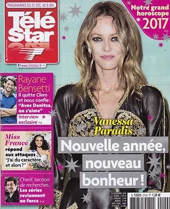 TELE STAR REVUE MAGAZINE TV 2016 COVERGIRL VANESSA PARADIS - TBE - Imagen 1 de 1