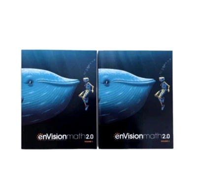 EnVision Math Grade 5 Package Volumes 1 & 2 Common Core 2016 Workbook Bundle - Image 1 of 4