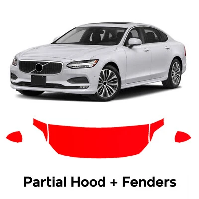 Película de protección de pintura PPF precortada para capó para Volvo S90 Inscription 2017-2020 Foto 1 de 4