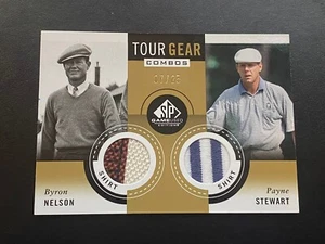 Byron Nelson Payne Stewart 2013 SP Game Used Golf Tour Gear Combos Shirt /25 - Picture 1 of 2