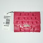 BRAND NEW BRAHMIN Small Veronica Wallet Rose Sweetheart Ombre Melbourne Leather.