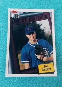 Topps 1994 ( Draft Pick) Baseball Card Jon Ratliff #739 Chicago Cubs  - Picture 1 of 2