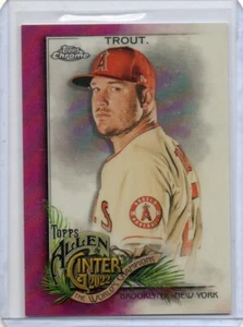 2022 Topps Allen & Ginter Chrome MIKE TROUT Pink Refractor #'rd 96/199 | #35 - Picture 1 of 2