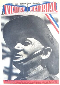 The Sunday Sun Souvenir Victory Pictorial Newspaper c.1945 - Picture 1 of 9