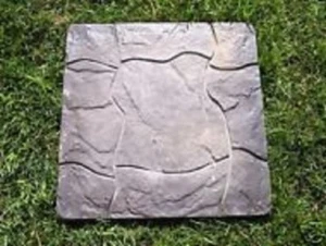 Paver brick stepping stone mold concrete plaster reusable mould 16" x 16" x 1.5" - Picture 1 of 1