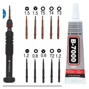 Cell Phone Repair Tool Kit Set For iPhone 14/13/12/11/X/XS/XR/SE/7/8 PRO MAX 15 - Picture 1 of 13