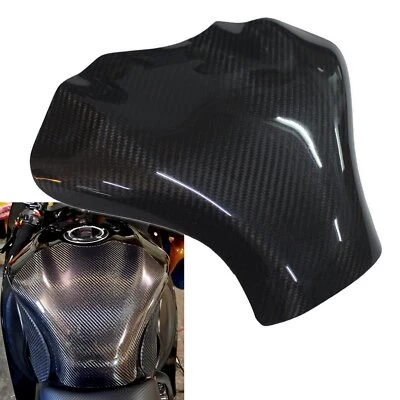 Carbon Fiber Gas Tank Cover Guard For Suzuki Hayabusa GSXR1300 2008-2014 — 第 1/4 张图片