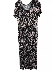 Euovmy Woman's Floral Magnolia Long Dress Size Large - Picture 1 of 8