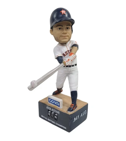 2015 Houston Astros Jose Altuve Hit Counter Bobblehead AL Batting Champion GOYA Cover