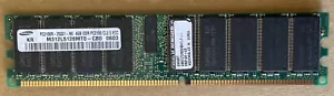 SAMSUNG SAMART MODULAR M312L5128MT0-CB0 SM51272RDDR3H1LP-S DDR 266 PC2100 4GB ER - Picture 1 of 1