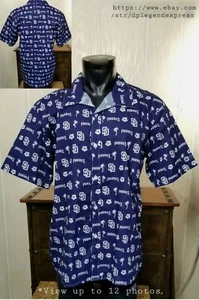 Padres MLB San Diego Baseball Logo Hawaiian Shirt SGA National University *Sz XL - Picture 1 of 10