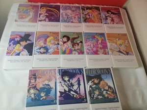 Set 13 Sailor Moon VHS Kassetten Folgen 118 bis 166 japanische / englische Untertitel - Bild 1 von 14