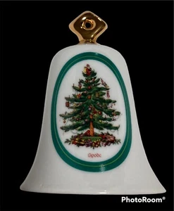 Spode Christmas Tree Dinner Bell Collectible Ornament 4 Inches - Picture 1 of 5