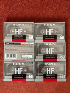 6 cassettes sony hf 60 sous blister walkman - Photo 1/1