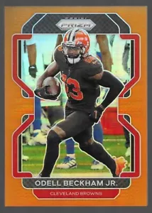 2021 Panini Prizm Odell Beckham Jr Orange /249 Cleveland Browns - Bild 1 von 4