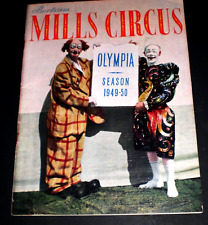BERTRAM MILLS CIRCUS Programme  Olympia London  1949-50 -  Very Good