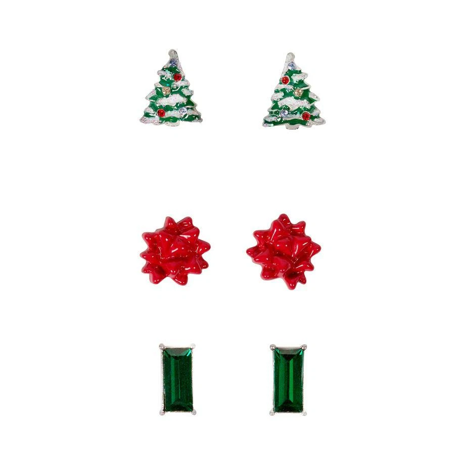 Juego de aretes trío origami búho Foto 1 de 1