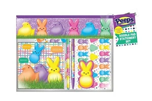 Peeps Stamp Journal Drawing Pencil Case Stationary Set Sticker Easter Basket Fil - Picture 1 of 6