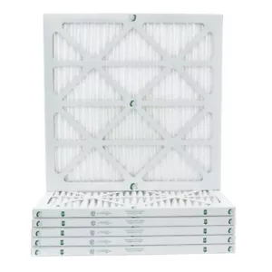 1" Depth Inch Glasfloss ZL MERV 13 / FPR 10 Pleated HVAC Air Filters. 6 Pack - Picture 1 of 3