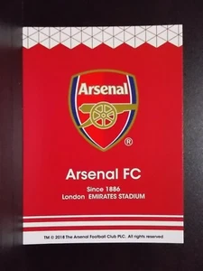 Panini WCCF Badge Check List Arsenal - Picture 1 of 17