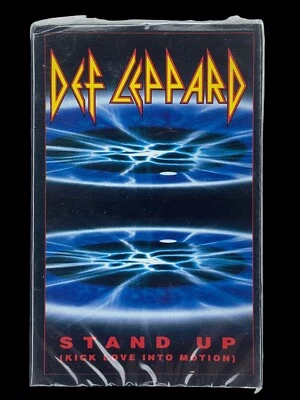 SEALED, Def Leppard – Stand Up (Kick Love Into Motion), audio cassette, US, 1992 - Image 1 of 4