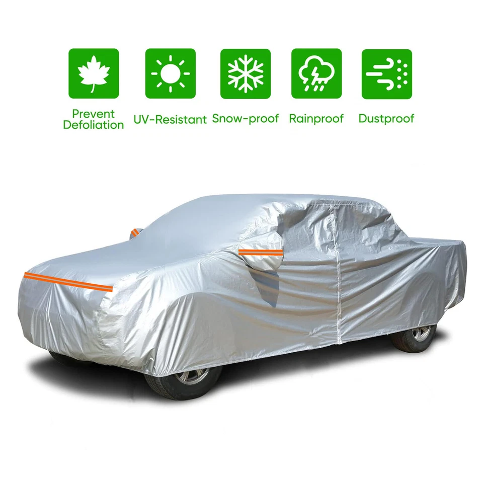 For Ford F150 F250 F350 Pickup Truck Car Cover Outdoor Sun Waterproof Protection Foto 1 de 4