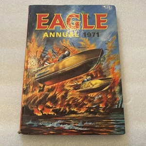 EAGLE ANNUAL 1971 (Hardback) IPC Magazines Good Condition - Picture 1 of 14