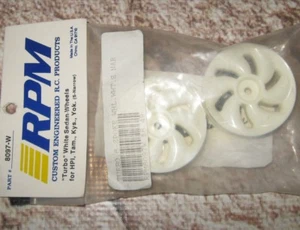 RPM 10 SCALE TOURING CAR WHEELS FOR HPI KYOSHO TAMIYA YOKOMO WHITE  NARROW 8097 - Picture 1 of 2