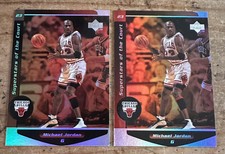 1998-99 Upper Deck UD Ovation Michael Jordan Superstars Of The Court #C1 Bulls