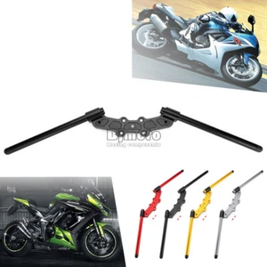 CNC Clip On Handle Bar Adapter Handlebar Set For DUCATI Monster 696 796 1100/S - Imagen 1 de 30